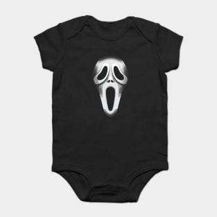 Scream Mask Baby Bodysuit